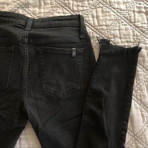 Joe’s black skinny cropped jeans